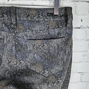 KUT FROM THE KLOTH | Diana Skinny stretch snakeskin boa print pants